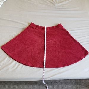 Forever 21+ stretchy corduroy skater skirt